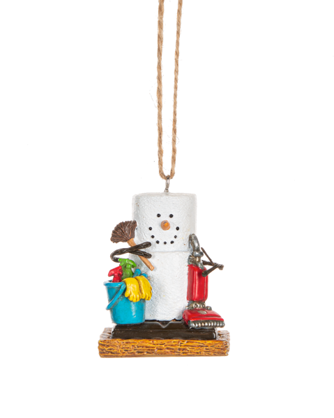 S'mores House Cleaner Ornament 2023