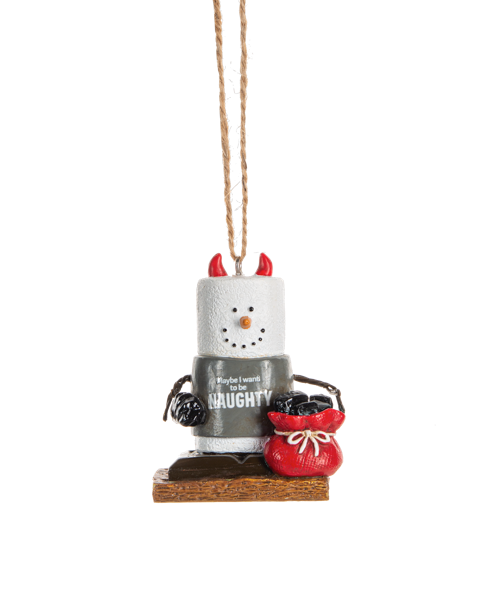 S'mores Naughty Ornament 2023