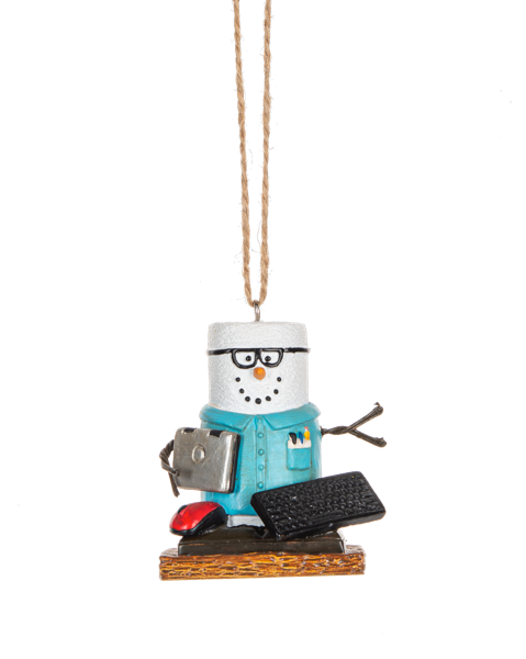 S'mores IT Worker Ornament 2023
