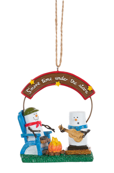 S'mores Campfire Ornament 2023