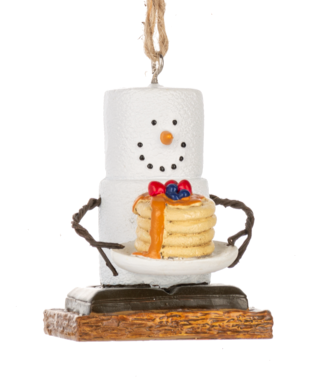 S'mores Pancake Breakfast Ornament 2024