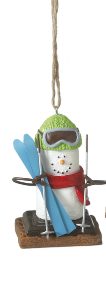 S'mores Winter Sports Ornaments