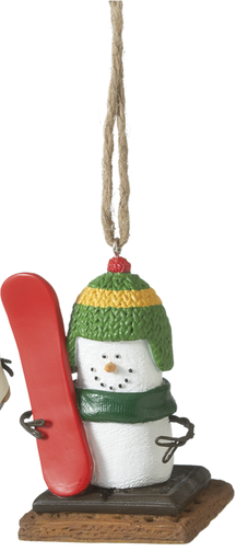 S'mores Winter Sports Ornaments