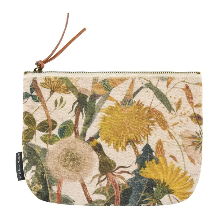 Summer Greens Zipper Pouch