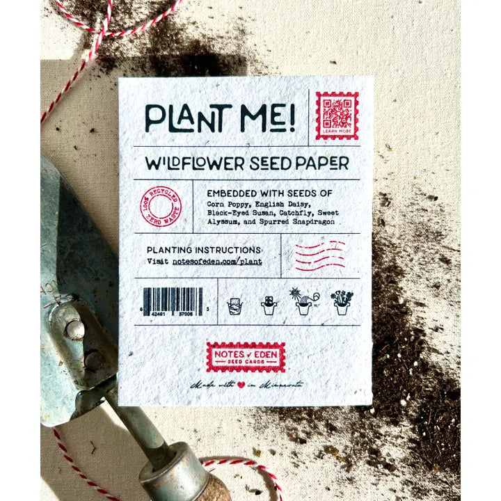 Thanks A Bunch Seed Card