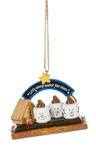 Camping Under the Stars Ornament 2025 (Est Ship 10/15)