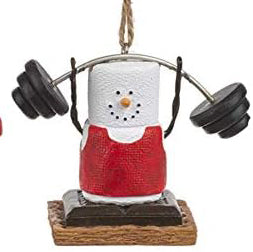 Weight Lifters S'mores Original Ornaments