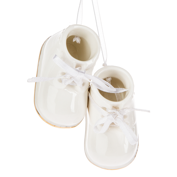 Personalized Baby Shoe Ornament