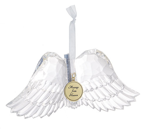 Message from Heaven Angel Wing Ornament