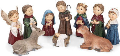 Children Nativity Set