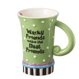 Suzy Toronto Wacky Best Friends Coffee Mug