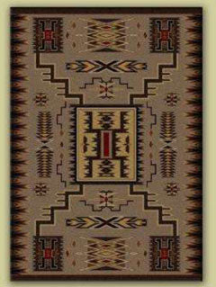 Rugs by American Dakota Storm Catcher Chestnut 8' x 11''