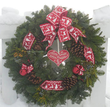 Sleigh Bells Oregon Christmas Wreath