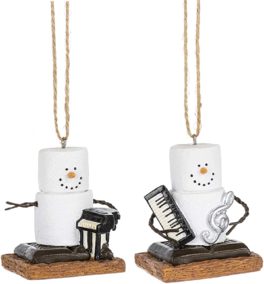 S'mores Keyboard and Paino Ornaments