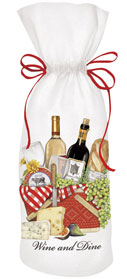 Mary Lake Thompson Wine Basket Wine Bag