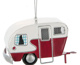 Vintage Camp Trailer Ornament