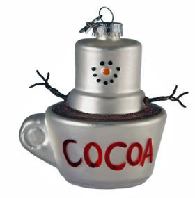 smores in a cocoa cup ornament