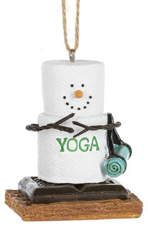 S'mores Original Yoga Ornament