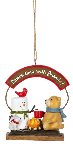S'more time with friends Ornament