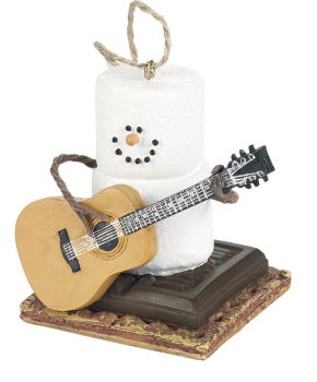 smores ornaments with guitar