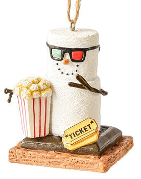 smore with popcorn and 3d glasses