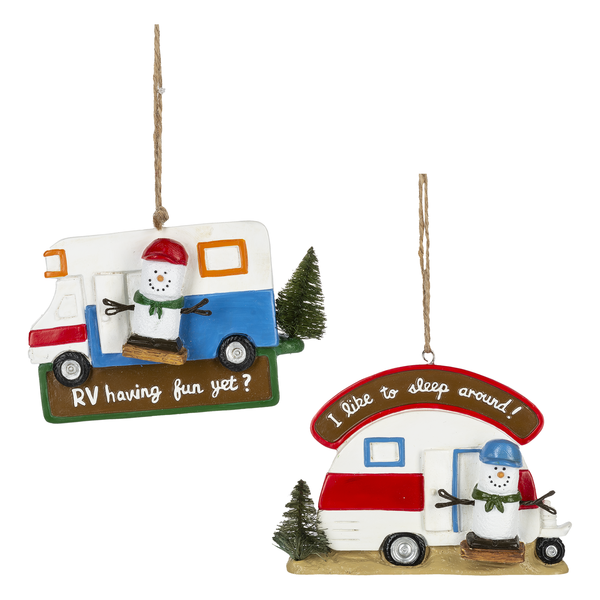 S'more RV and Camper Ornaments 2022