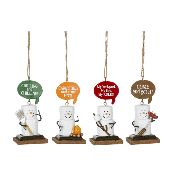 S'more Campfire Friends Ornaments 2022