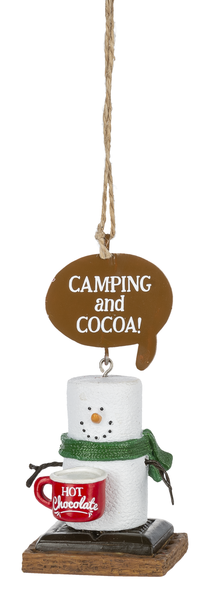 S'mores Camp Beverage Ornaments 2022