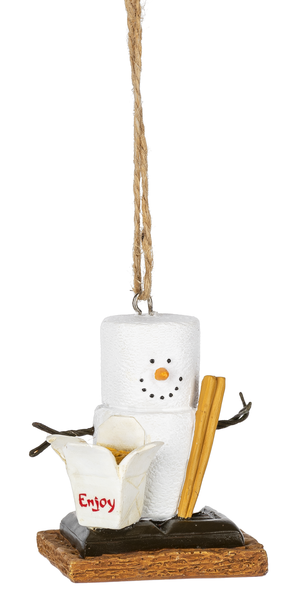 S'mores Sushi and Chinese Food Ornaments 2022
