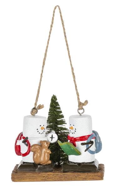 S'mores Couple Campfire and Exploring Ornaments 2022