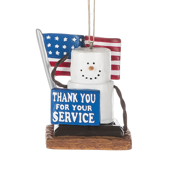 S'mores Military Ornament