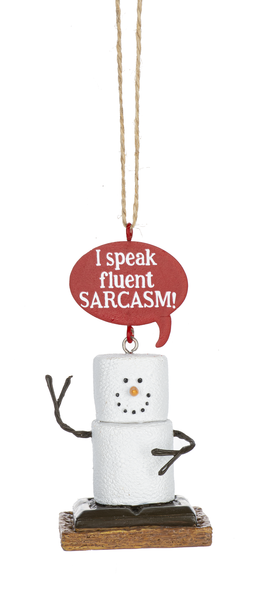 S'mores Humor Toasted Ornaments 2022