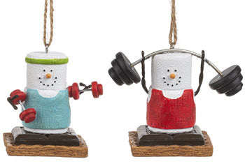 Weight Lifters S'mores Original Ornaments