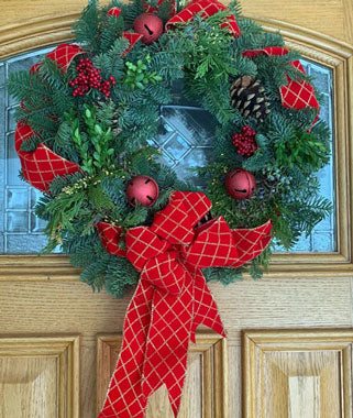 Christmas Wreath With Bells